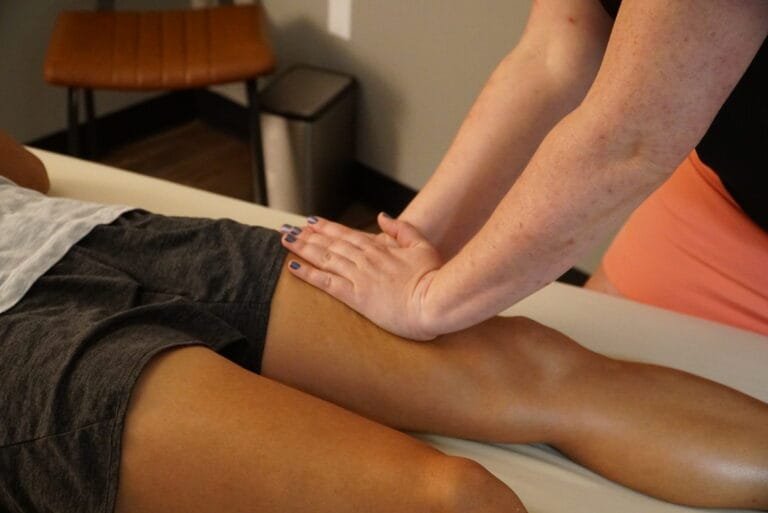 Myofascial Release Therapy being performed